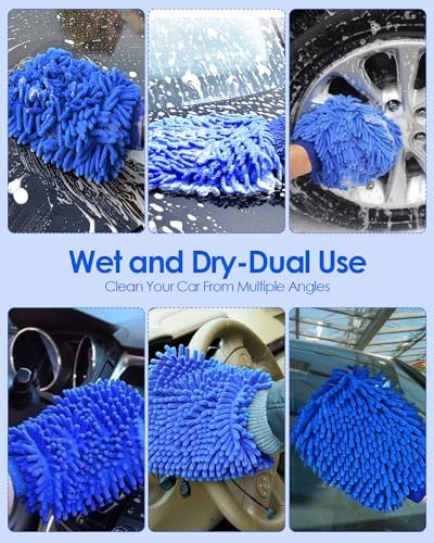 2026 Upgrade Jet Nozzle for Garden Hose 2-in-1 Jet Nozzle High Pressure Hose Nozzle with 2 Different Nozzles and Hose Quick Connectors for Car Pet Garden Cleaning - Image 4