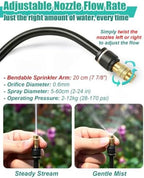 Bendable Drip Irrigation System Kit with Rust-Proof Nozzles, for Vegetable - Image 3