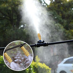 KHANJAN Brass Adjustable Copper Misting Nozzle Brass Spray Sprinkler Gardening Garden Lawn Irrigation, Black & Golden (10) (Yellow) - Image 7
