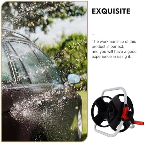 Freestanding Hose Holder for Outdoor Hose Storage, PP Stainless Steel - Image 3