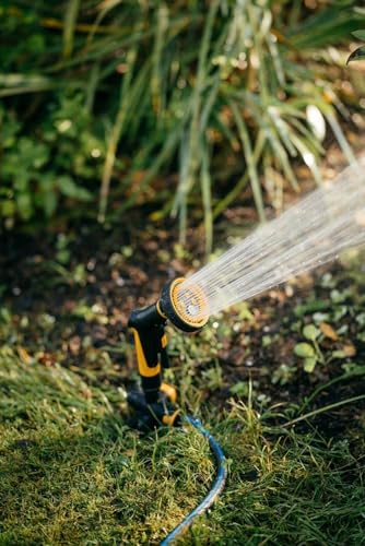 Fiskars Starter Set Precision Watering, Incl. ground spike sprinkler base, spray gun Multi and adapter for Fiskars watering rods and spray heads, Comfort, 1070830 - Image 7