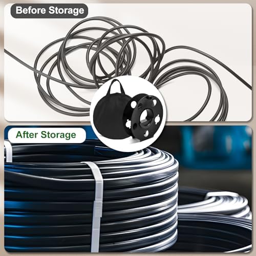 100 ft Cord Storage Reel with Carry Bag and Rotating Handle - Image 4