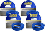 Estwing E38100PVCR 3/8" x 100' PVC/Rubber Hybrid Air Hose with 1/4" Brass Fittings, 3/8 x 100 (Pack of 4) by EstwingTools