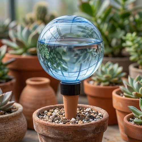 Automatic Plant Watering Globes 500ML Top Fill System for Indoor & Outdoor - Image 3