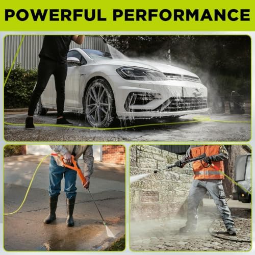M MINGLE Pressure Washer Hose 25 FT x 3/8" - Replacement Power Wash Hose - Image 6