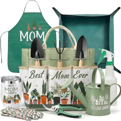 Reginary 11 Pcs Gardening Gift Watering Can Set for Women Plant Lover, Mom by Reginary