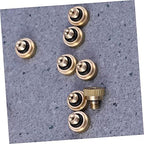 SUPVOX 90pcs Misting Nozzle for Outdoor Use Brass Atomizing Nozzle Garden Hose Sprayer Sprayer - Image 3