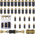 CheeMuii 30PCS Brass DOT Air Line Fittings DOT Quick Connect Straight Union by CheeMuii