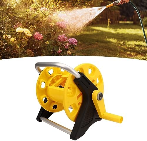 Hose Reel Cart, Garden Hose Reel Cart, Portable Garden Hose Reel, Mobile for Outdoor Use, Easy Storage, 13.4x12.0x11.8in, Water Hose Storage Cart for Watering for Garden and Yard - Image 4