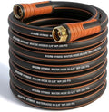 Garden Hose 50 ft x 5/8", Heavy Duty Water Hose, Flexible and Durable, Kink Resistant Lightweight Hybrid Hose, Leakproof Yard Hose with Male to Female Fittings by EOOIOGARDEN