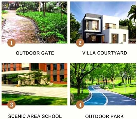 Full Copper Garden Water Column,Frost Free Spigot Unique Carving,Outdoor Hose Extender Garden Watering Tool,Garden Tub Faucet With Hose Holder Freestanding,for Garden Irrigation/Car Wash/Watering Flow - Image 7