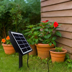 Automatic Watering System for Potted Plants, Solar and USB Power, 15 Drippers, Timer, Leak-Reducing Connectors, Drip Irrigation Kit - Image 4