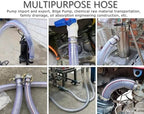 1 1/2 Inch ID x 1 3/4 Inch OD Heavy-Duty Steel Wire Suction PVC Flexible Tubing High Pressure UV Chemical Resistant Thick Vinyl Hose Tube, 6.5FT - Image 6