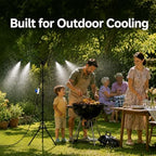 Standing Misters for Outside Patio, 5.3Ft Adjustable Misting System - Image 6