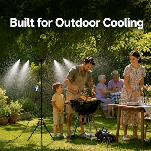 Standing Misters for Outside Patio, 5.3Ft Adjustable Misting System - Image 6