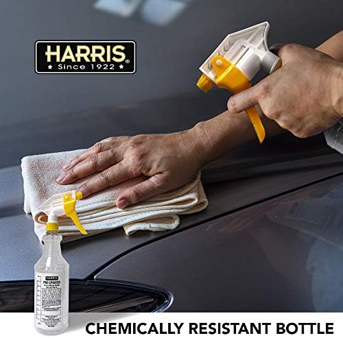 HARRIS Professional Spray Bottle 32oz (9-Pack), All-Purpose for Cleaning and Plants with Clear Finish, Pressurized Sprayer, Adjustable Nozzle and Measurements - Image 6