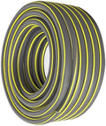 Rubber Garden Hose Heavy Duty Drinking Water Safe Flexible Outdoor Hose for Yard Lawn Washing and Irrigation Gray-4-points 40m by Unknown