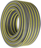 Rubber Garden Hose Heavy Duty Drinking Water Safe Flexible Outdoor Hose for Yard Lawn Washing and Irrigation Gray-4-points 40m by Unknown