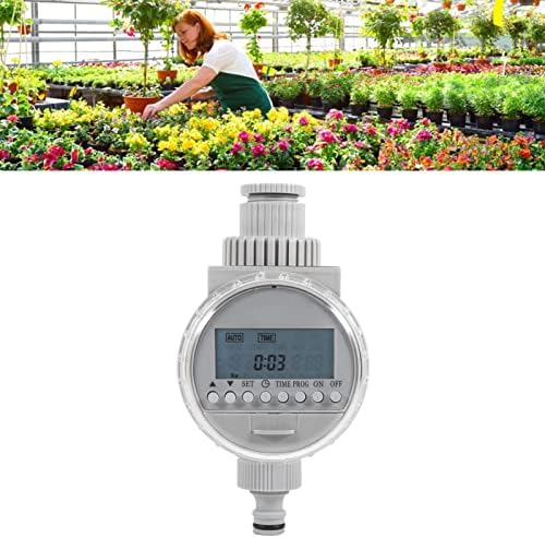 Luocute Solar Powered Water Timer for Garden Irrigation - Image 6