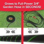 Pocket Hose Ballistic Double UV 50 FT Expandable Garden Hose, Pocket Pivot - Image 2