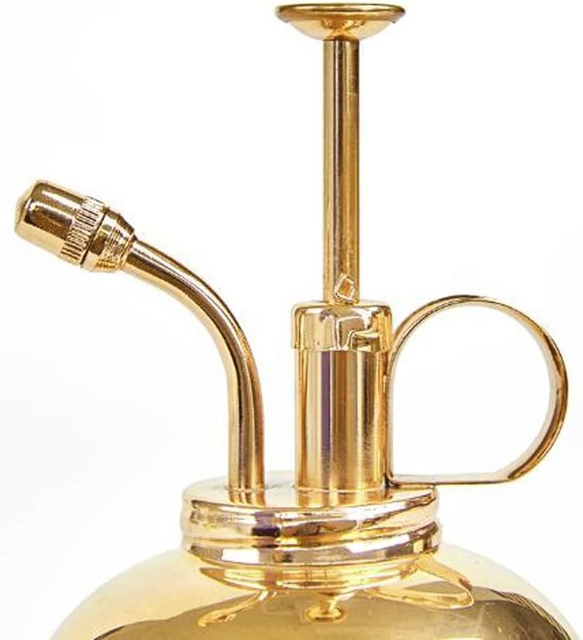 Watering Can Water Can Sprinkler Can 300ml Watering Can Retro Copper Plant Flower Watering Can Pot Spray Bottle Garden Mister Sprayer Watering Bottle Spray Bottle Watering Pot (Color : A) - Image 3