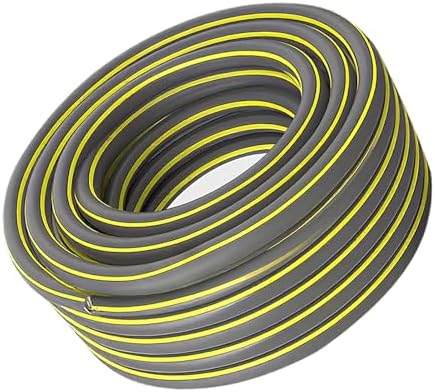 Garden Hose Flexible Small Water Hose for Outdoor Indoor Use Patio Balcony Car Washing Watering Plants Gray-4-points 15m by Unknown