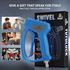 Short Pressure Washer Gun with 3/8" Swivel, 4080PSI - Image 2