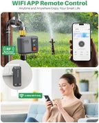 WiFi Water Timer for Garden Hose,WiFi Sprinkler Controller with 984ft Range - Image 2