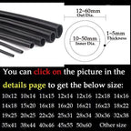 Silicone Tube Flexible Aquarium Air Pump Soft Rubber Hose, High Temp Reinforced Silicone Heater Hoses (Color : 6x12mm, Size : 10M) - Image 2