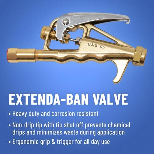 B&G Extenda-Ban Valve with 18" Brass Extension and 4-Way C&C Tip - Image 4