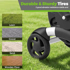 Upgrade Hose Reel Cart, Holds 200 Feet of 5/8" Hose, Hose Reel Cart With Effort-saving Hand Crank,2 Wheels,Heavy Duty Freestanding Water Hose Reels for Outside Garden Lawn Yard Outdoor - Image 6