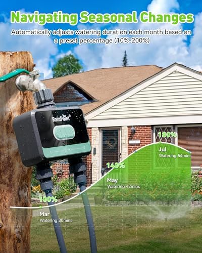RainPoint WiFi Water Timer for Garden Hose,Blue - Image 5