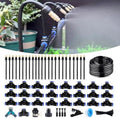 100FT Drip Irrigation System, Tool-Free Quick Connectors by WCBMIRRI