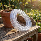 ERINGOGO 16ft Pvc Garden Hose for Watering Plants, Lightweight Flexible Water Hose with Portable and Easy to Roll Design, for Balcony and Courtyard Gardening - Image 6