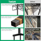 TomCare Garden Hose Holder Heavy Duty Water Hose Holder Holds 160 FT Hoses - Image 3