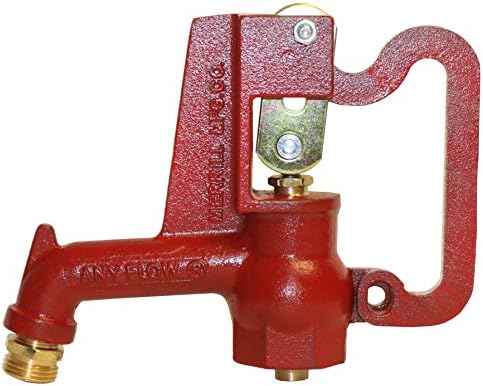 Merrill MFG GNL-120 Any Flow 3/4" No-Lead Head Assembly – Replacement Hydrant Head for Any Flow 3/4 Inch Frost-Proof Yard Hydrants, Durable Powder-Coated Cast Iron by MerrillManufacturing