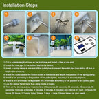Plant Automatic Watering Machine, Low Noise Digital Programmable Water Timer, Automatic Drip Irrigation Kit for 6 Potted Plants - Image 7