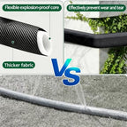 Garden Hose 100 FT Non-Expanding, Ultra-Lightweight, Kink-Resistant, Burst-Proof, Lead-Free & All-Weather Flexible High-Pressure Hose for Watering, Yard Work, Car Cleaning & Pet Bathing (100 FT) - Image 3