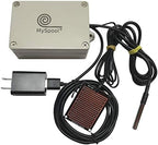 Water and Temperature Alert with Text Message and Email Notifications, Dual sensors by MySpool