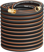 Heavy Duty Garden Hose 100 ft x 5/8", 5-Layer Hybrid Water Hose by otnofok