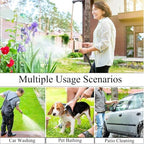 SagaSave 50FT Non-Expanding Garden Hose, Light & Flexible Water Hose - Burst-Resistant, Kink-Free, High-Pressure, All-Weather Use for Lawns, Gardens, and Outdoor Cleaning - Image 7