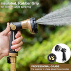 FANHAO Metal Hose Sprayer with 8 Spray Patterns+16 Inches Metal Watering Wand - Image 5