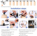 8pcs Ollas Irrigation System 3.1x3.1x6in Irrigation System for Garden Hydroponic Watering System Plant Watering Devices for Garden 17oz Patio and Hanging Baskets Indoor Plant Watering System - Image 3