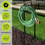 Garden Hose Holder, Metal Hose Storage Rack Holds 150Ft Hose, Freestanding Water Hose Reel Stand for Outside Garden Yard Lawn - Image 5