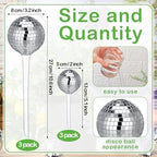 Novabright 6 Pcs Plant Self Watering Disco Ball Globes - Image 2