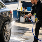 High Pressure Water Sprayer Pressure Washer Nozzle Powerful Car Wash Sprayer Adjustable Multi-Function Cleaning Tool for Garden Patio Driveway Foam Bottle - Image 4