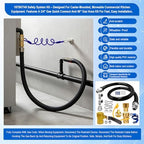 1675KIT48 Safety System Kit, 48" Commercial Gas Hose Connector Kit with 3/4" Quick Disconnect,Gas Line Hose for Kitchen Equipment Commercial Standard Gas Connector,Full Port Valve,Restraining Devices. - Image 5