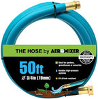 Aeromixer THE HOSE 3/4 Inch Garden Hose 50 Ft Heavy Duty Water Hoses by AEROMIXER