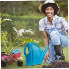 Long Mouth Watering Can 10L Plastic Blue with Precise Watering - Image 4