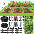 Maotong 240FT Drip Irrigation System Kit New Quick-Connect, Automatic Garden Watering Misting System for Greenhouse, Yard, Lawn, Plant with 1/2 inch Hose 1/4 inch Distribution Tubing and Accessories by Maotong